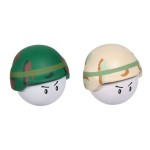 Personalized Mad Soldier Cap Shaped Stress Ball
