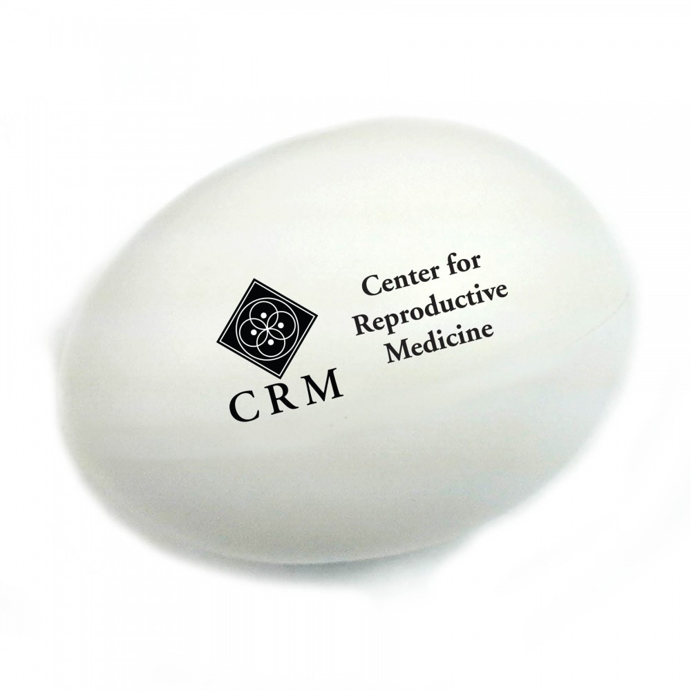 Custom Printed Egg Stress Reliever Custom Printed Egg Stress Reliever