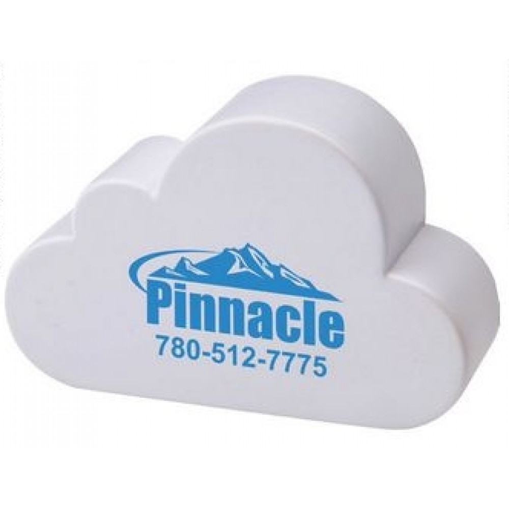 Custom Imprinted Cloud Stress Reliever Custom Imprinted Cloud Stress Reliever