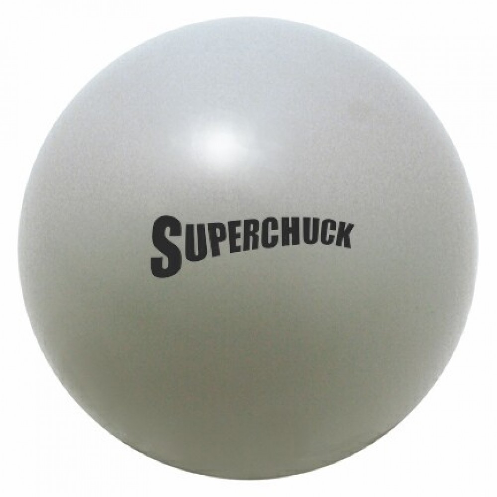 Gray Squeezies Stress Reliever Ball with Logo