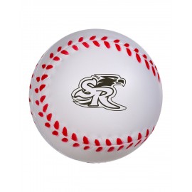 Prime Line Baseball Shape Super Squish Stress Ball Sensory Toy with Logo