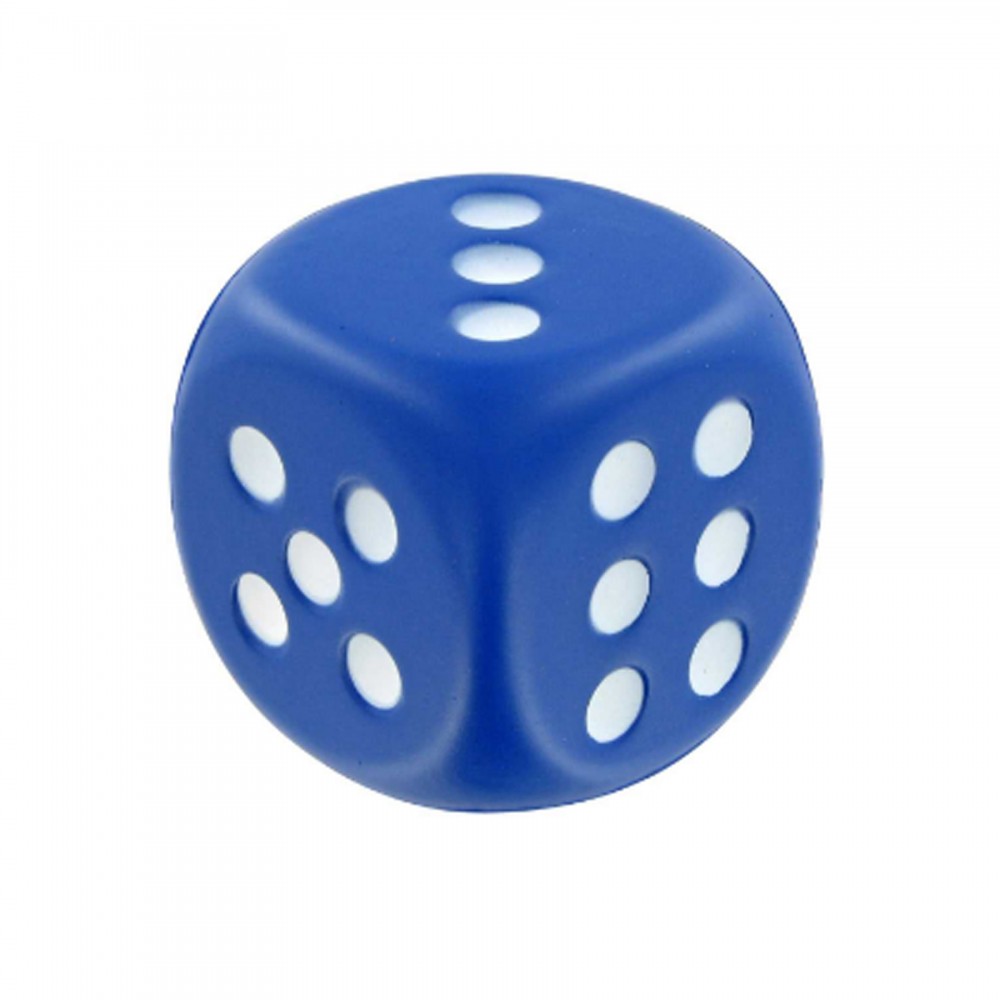PU Dice Stress Bal NS-YY117 Logo Branded PU Dice Stress Bal NS-YY117 Logo Branded