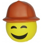 Promotional Fireman Hat Emoji Stress Reliever