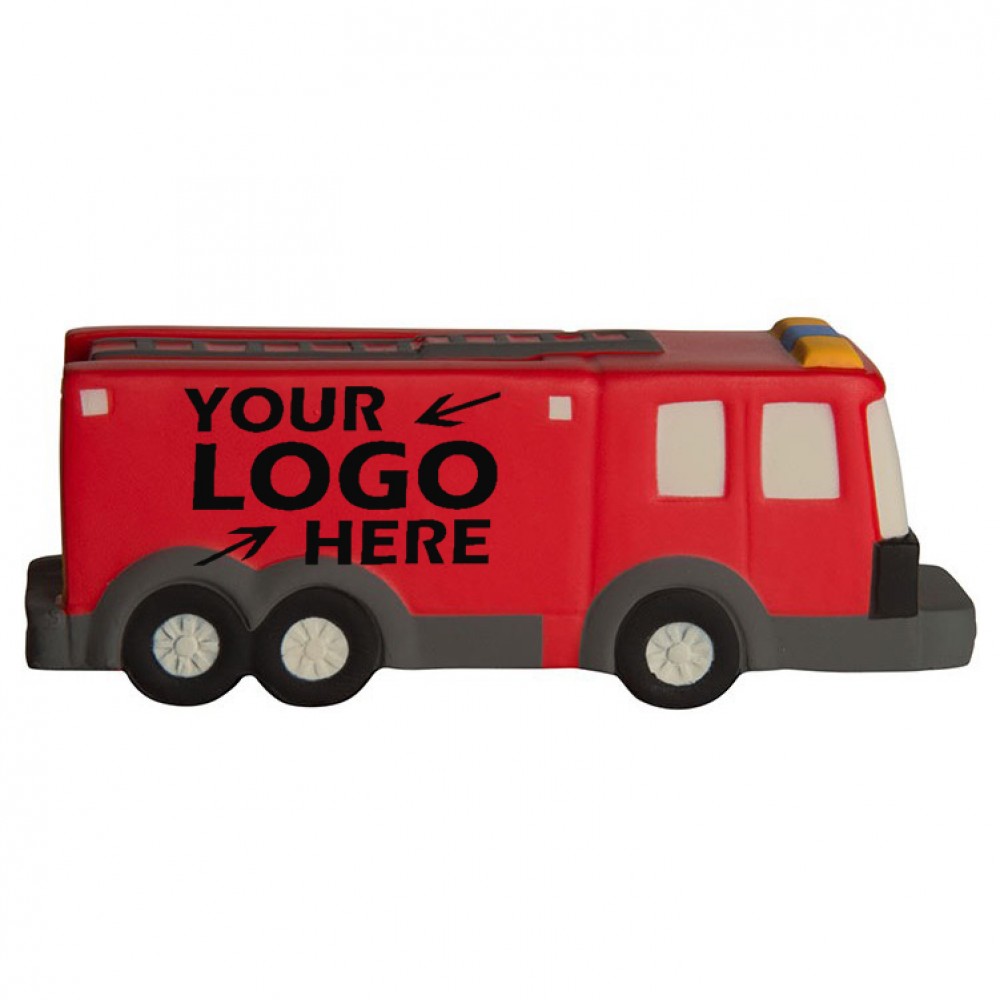 Fire Truck Stress Reliever with Logo
