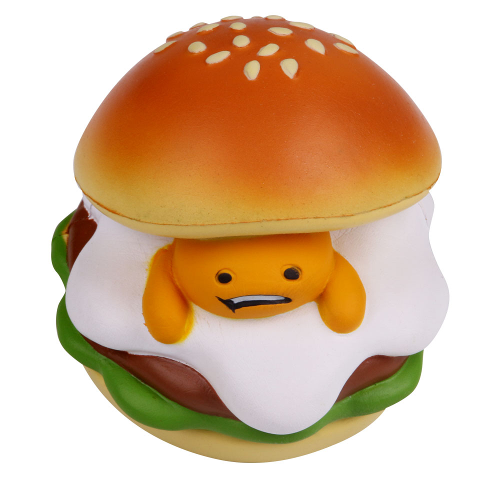 Slow Rising Scented Squishy Turtle Burger Custom Printed Slow Rising Scented Squishy Turtle Burger Custom Printed