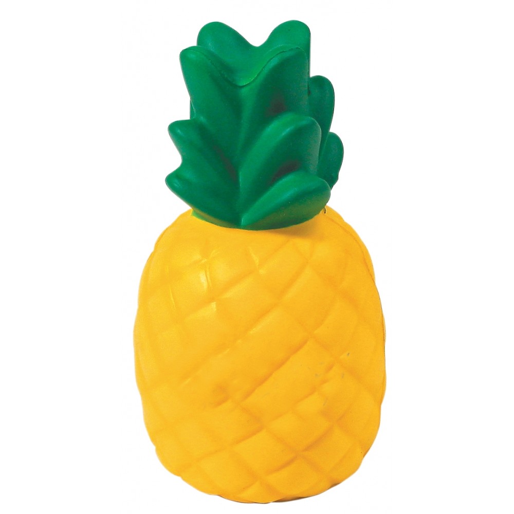 Personalized Squeezies Stress Reliever Pineapple
