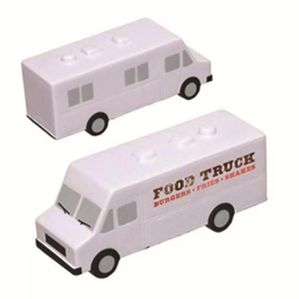 Custom Food Van Shaped Stress Reliever Custom Food Van Shaped Stress Reliever