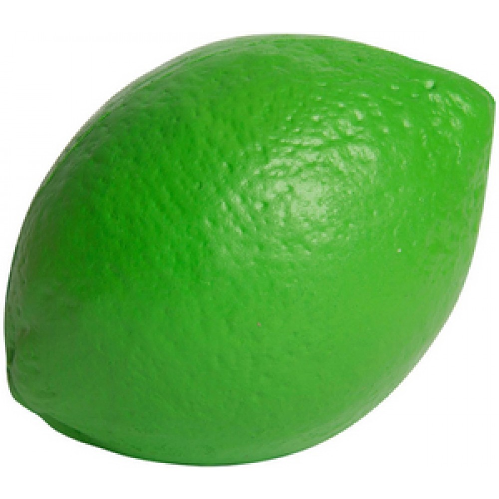 Logo Branded Lime Stress Reliever