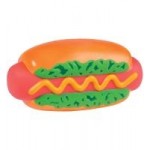 Hotdog Stress Reliever with Logo