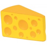 Promotional Cheese Wedge Squeezies Stress Reliever