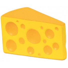 Promotional Cheese Wedge Squeezies Stress Reliever