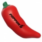 Red Chili Pepper Stress Reliever with Logo