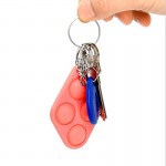Customized Pop Bubble Sensory Fidget Toy Keychain