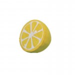 Half a Lemon Shaped Stress Ball with Logo