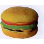 Food Series Hamburger Stress Reliever with Logo