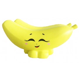 CutieLine Slow Rising Scented Banana Buddy Squishy with Logo
