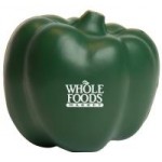 Green Bell Pepper Stress Reliever with Logo