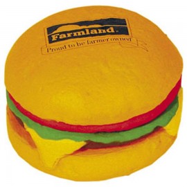 Hamburger Squeezies Stress Reliever with Logo