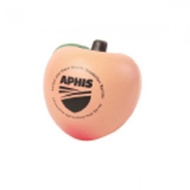 Personalized Squeezable PU Peach Stress Reliever