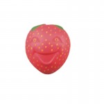 Custom Strawberry Shaped Stress Reliever w/Face