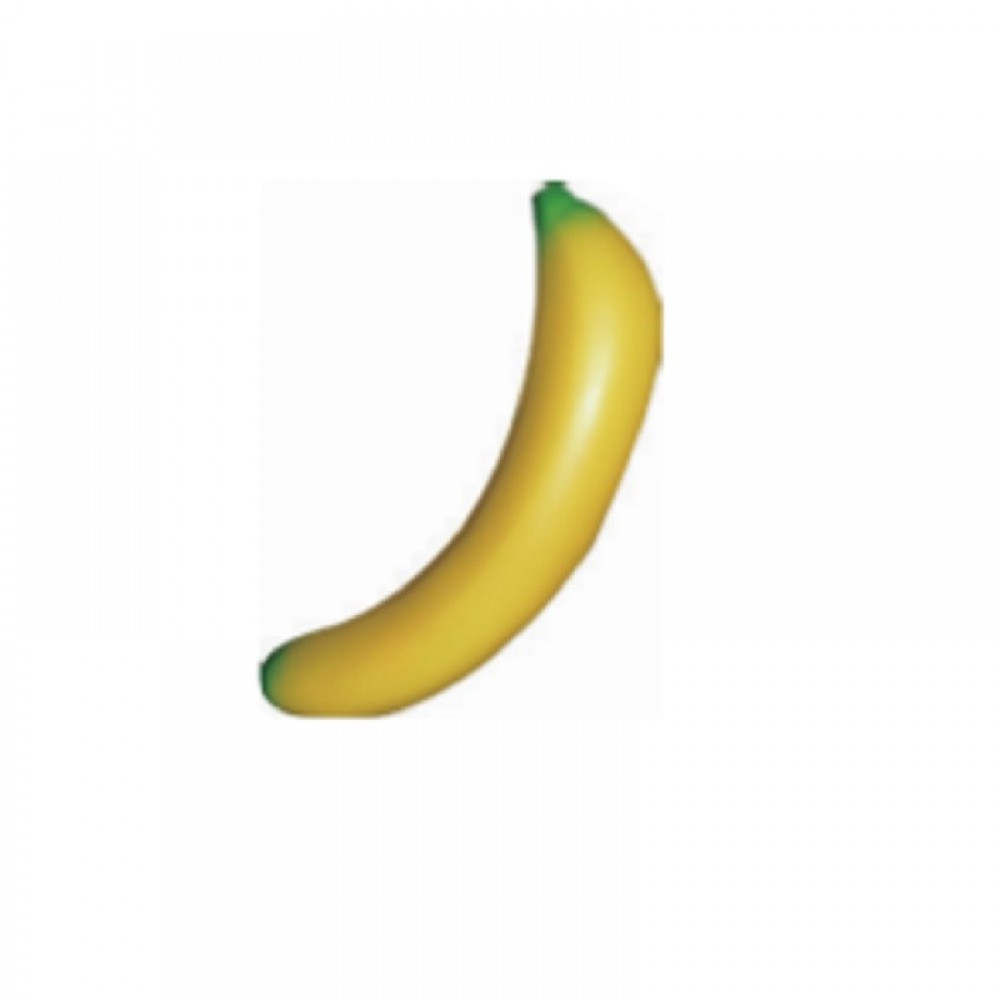 Cute Banana Shaped Stress Reliever with Logo
