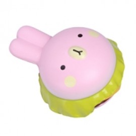 Slow Rising Scented Rabbit Burger Squishy with Logo