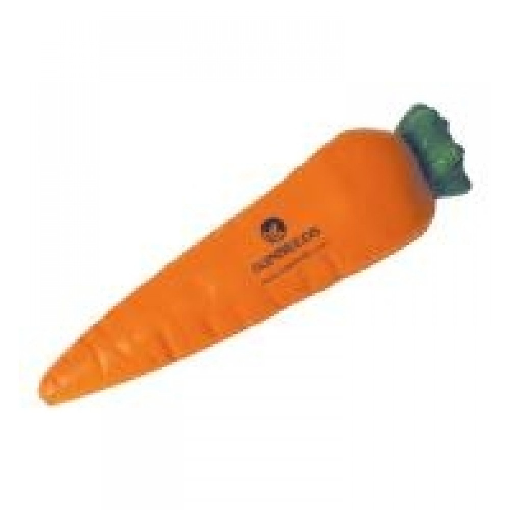 Carrot Stress Reliever with Logo