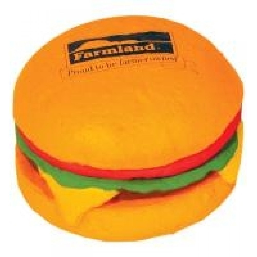 Promotional Hamburger Stress Reliever