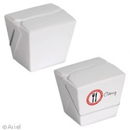 Chinese To Go Box Stress Reliever with Logo