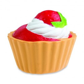 Slow Rising Scented Cupcake Squishy with Logo
