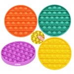 Round Push pop Bubble Sensory Fidget Toy with Logo