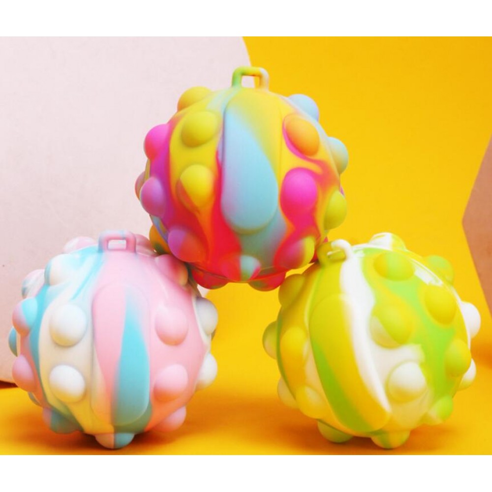Silicone Popper Stress Ball Toys with Logo Silicone Popper Stress Ball Toys with Logo