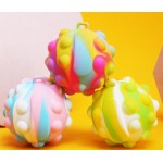 Silicone Popper Stress Ball Toys with Logo