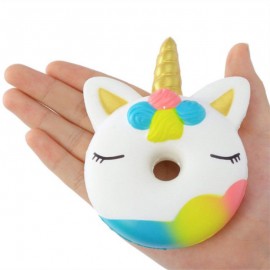 Custom Slow Rising Stress Release Squishy Unicorn Donut