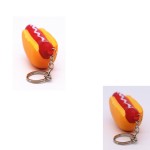 Hot Dog Simulation Food Stress Reliever Logo Branded