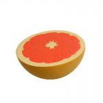 Personalized Grapefruit Half Shaped Stress Reliever