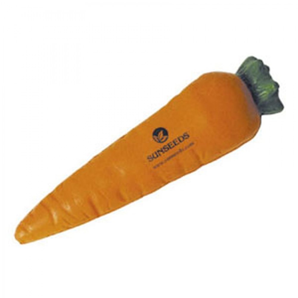 Customized Carrot Squeezies Stress Reliever
