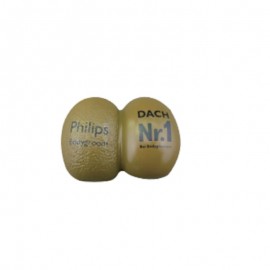 Twin Kiwi Shaped Stress Reliever with Logo  Twin Kiwi Shaped Stress Reliever with Logo