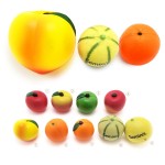 Fruit Shaped Stress Toy with Logo