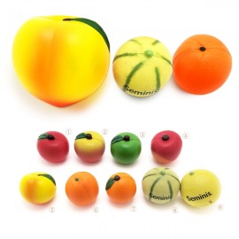 Fruit Shaped Stress Toy with Logo