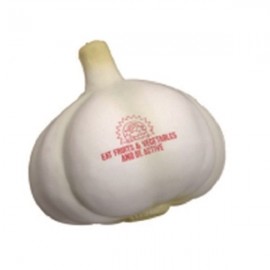 Logo Branded PU Garlic Stress Reliever