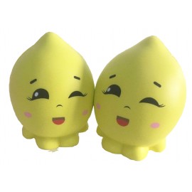 CutieLine Slow Rising Scented Lemon Buddy Squishy with Logo