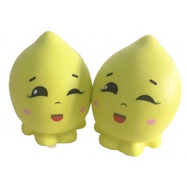 CutieLine Slow Rising Scented Lemon Buddy Squishy with Logo  CutieLine Slow Rising Scented Lemon Buddy Squishy with Logo