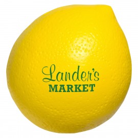 Lemon Stress Reliever with Logo  Lemon Stress Reliever with Logo