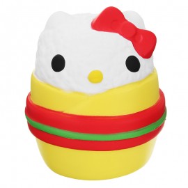 Personalized Slow Rising Scented Yellow Onigiri Sushi Squishy