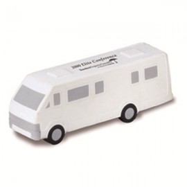 Long Van Shaped Stress Reliever with Logo