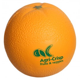 Orange Stress Reliever with Logo