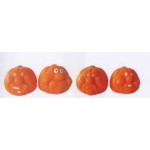 Custom Food Fruit Series Pumpkin with Face Stress Reliever