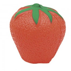 Squeezies Stress Reliever Strawberry with Logo  Squeezies Stress Reliever Strawberry with Logo