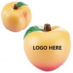 Peach Stress Reliever with Logo